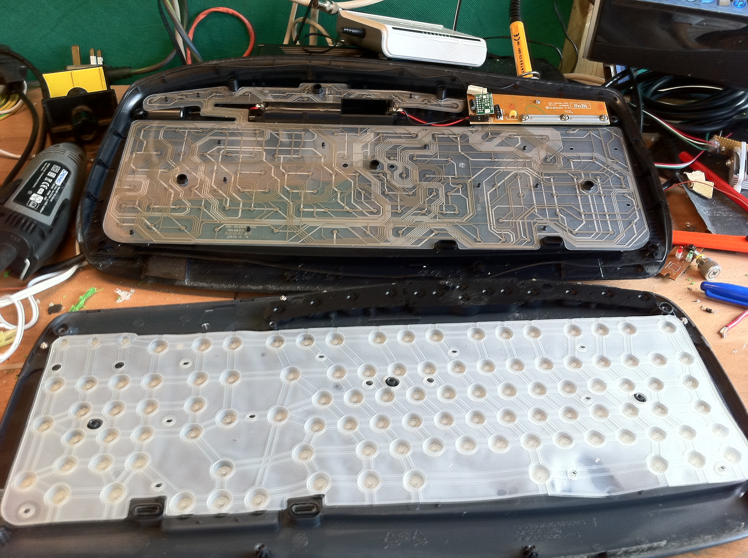 Super Capacitor Keyboard Mod 9 Steps Instructables