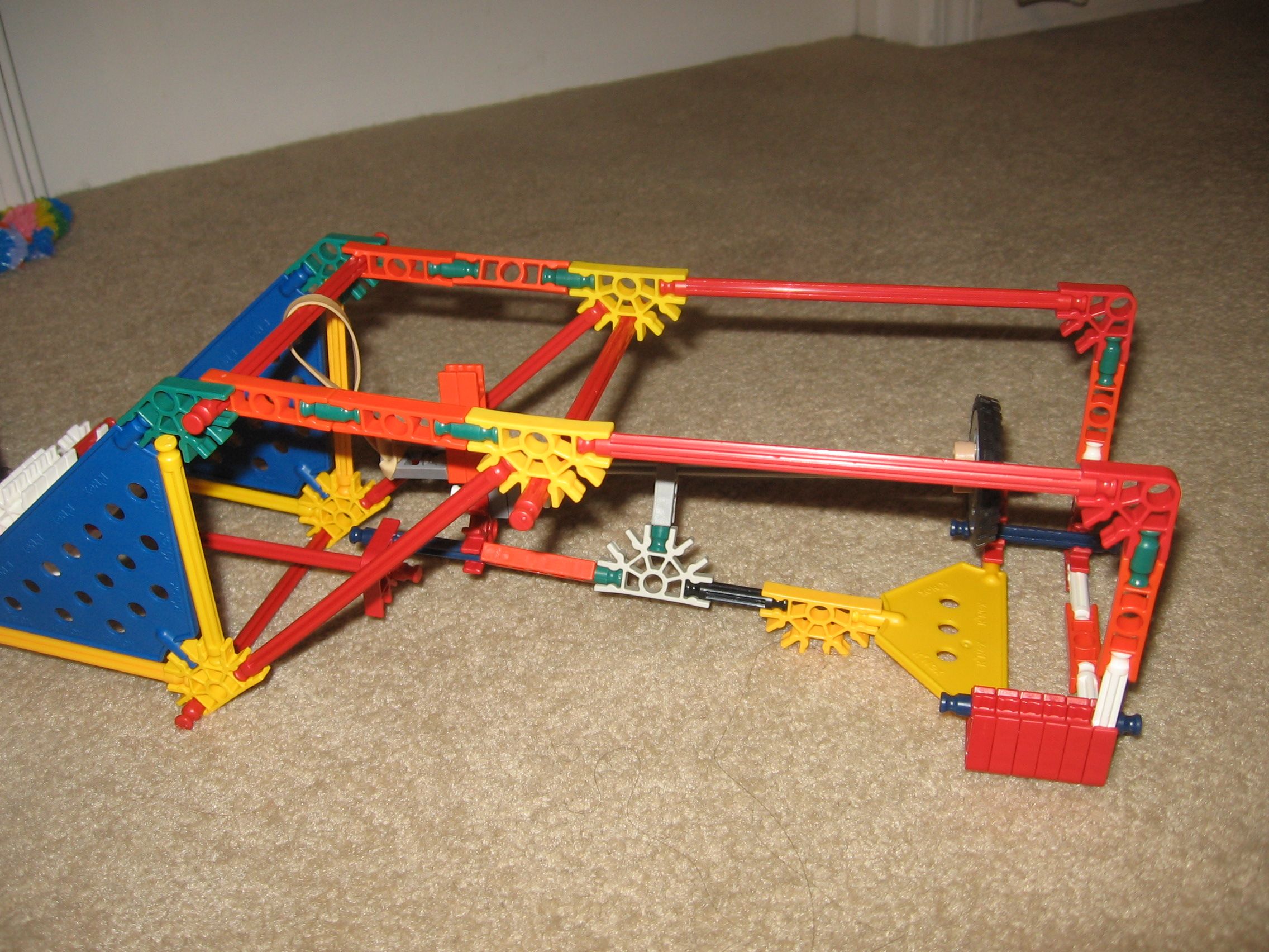 K'nex Wheel-launching Gun