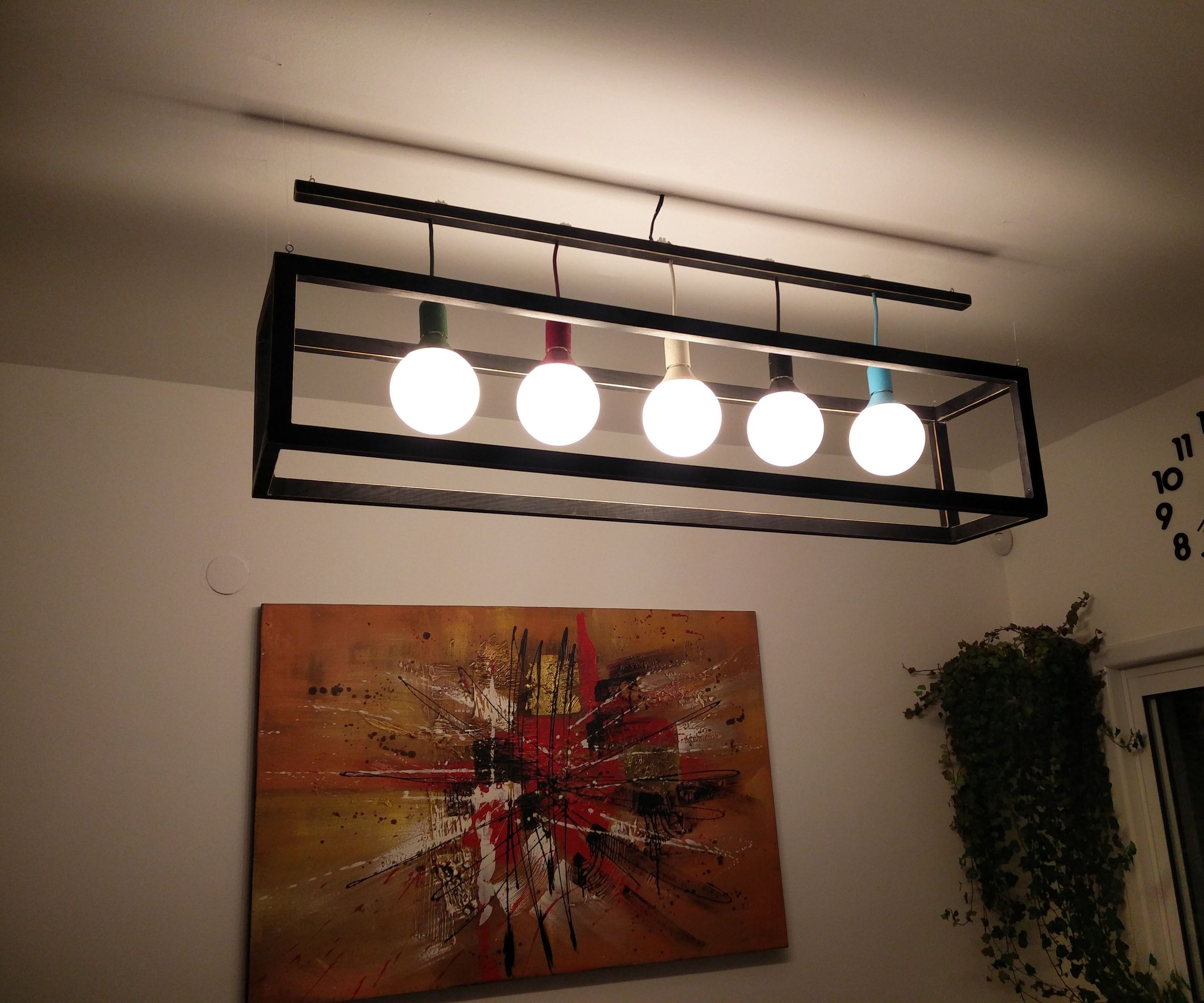 Ceiling Wooden Lamp