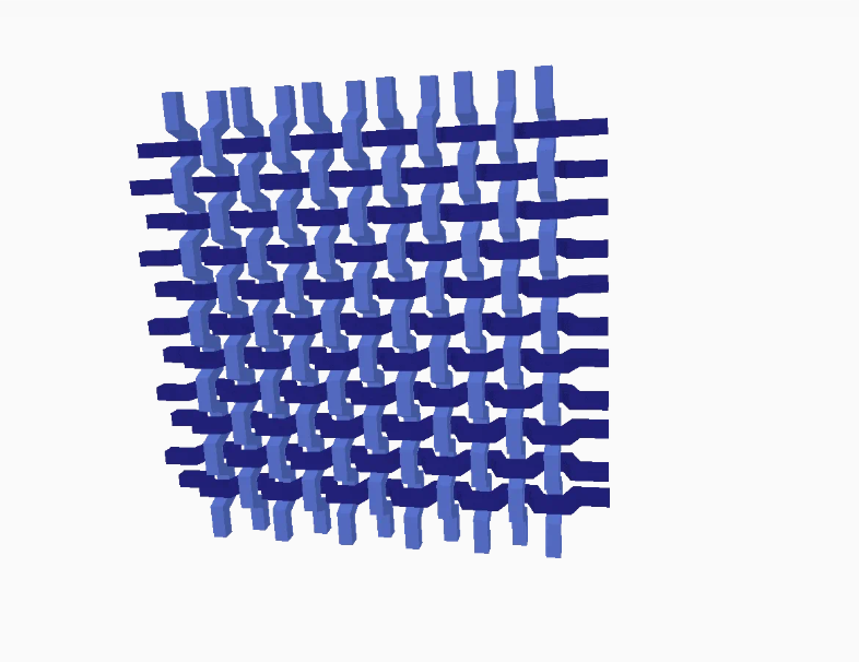 How to Design a Weave Pattern Using 3D CAD Software