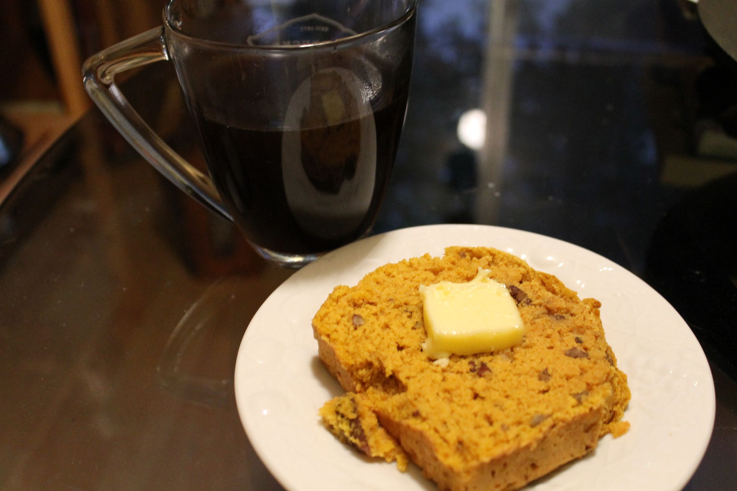 Easy Pumpkin Pecan Bread