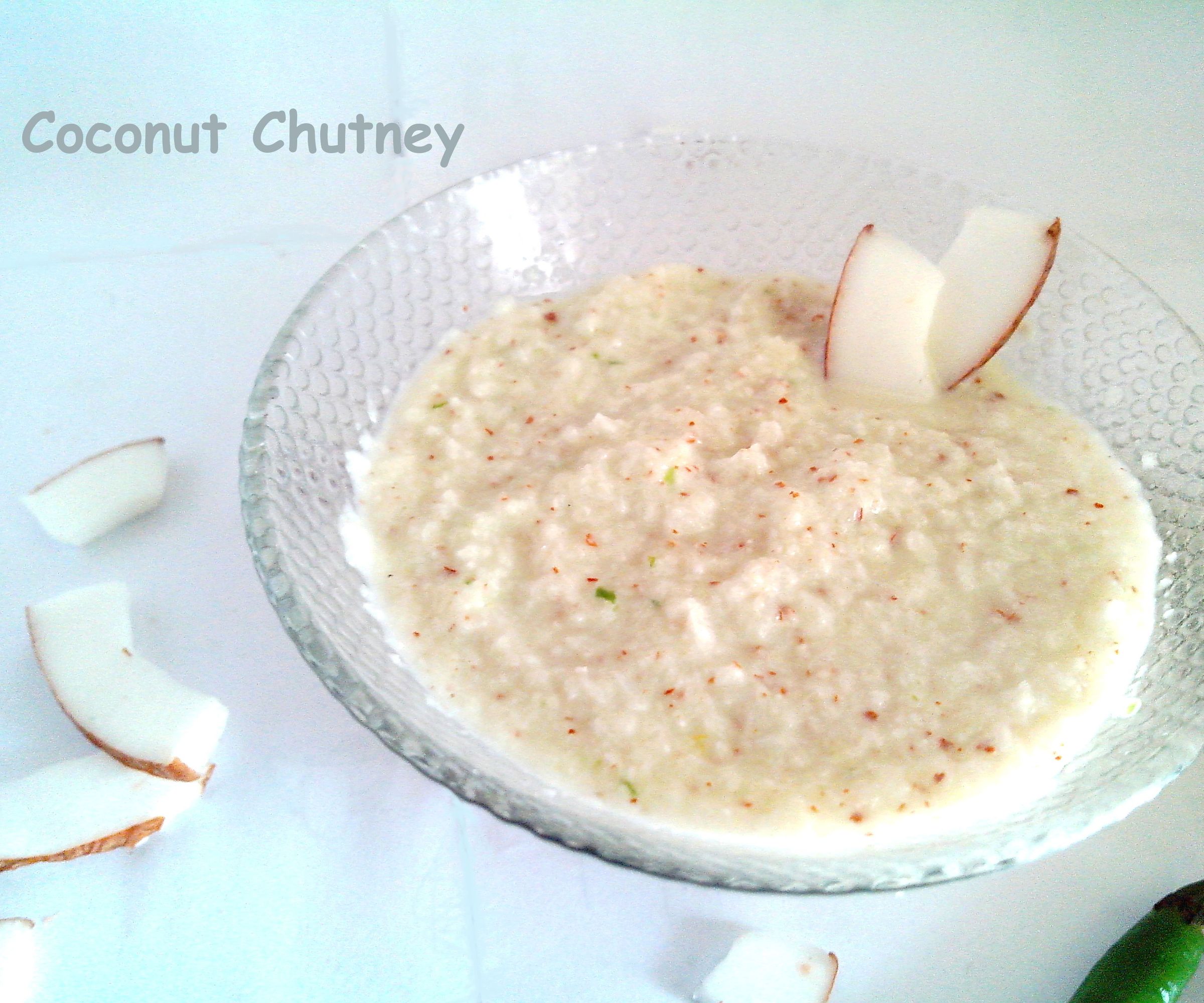 Simple Coconut Chutney