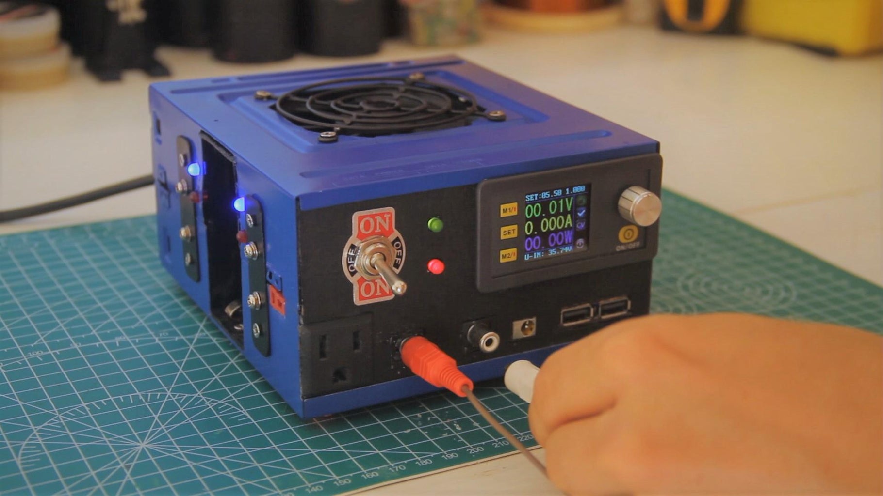 Build a Variable Lab Bench Power Supply 22 Steps with Pictures Circuit Diagram