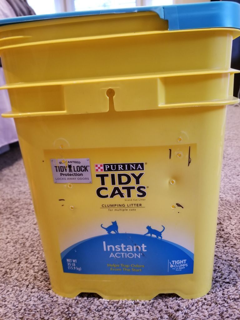 Kitty Litter Pannier 3 Steps