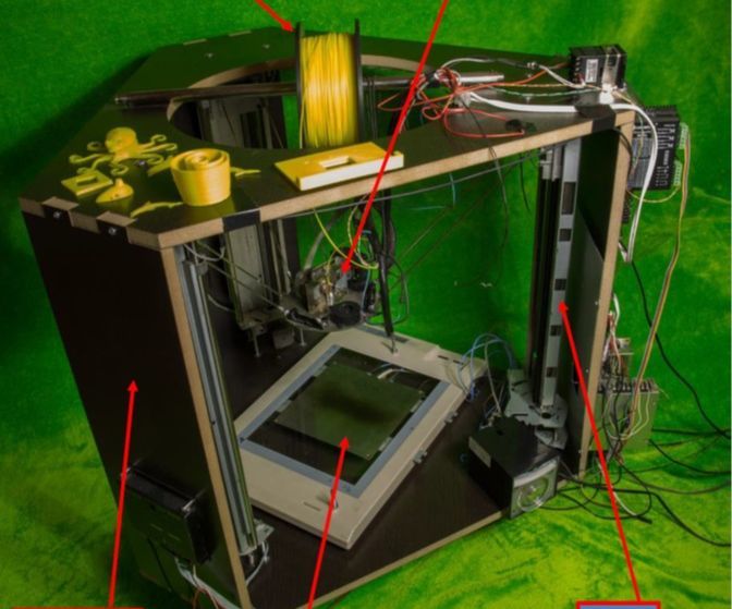 DIY Delta 3D Printer Using Low Cost Recycled Parts