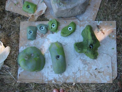 DIY Climbing Hand Holds