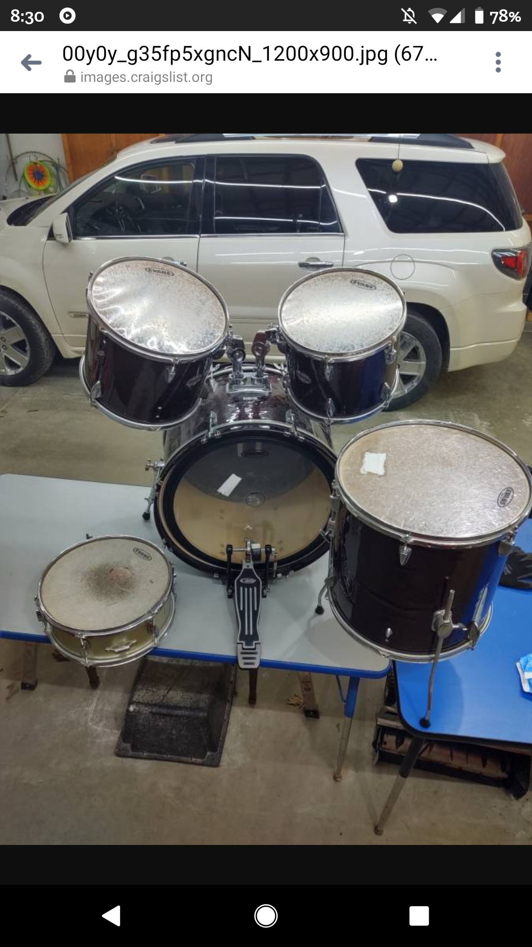 Drum Conversion Acoustic to Electric With DIY Heads and Triggers 6