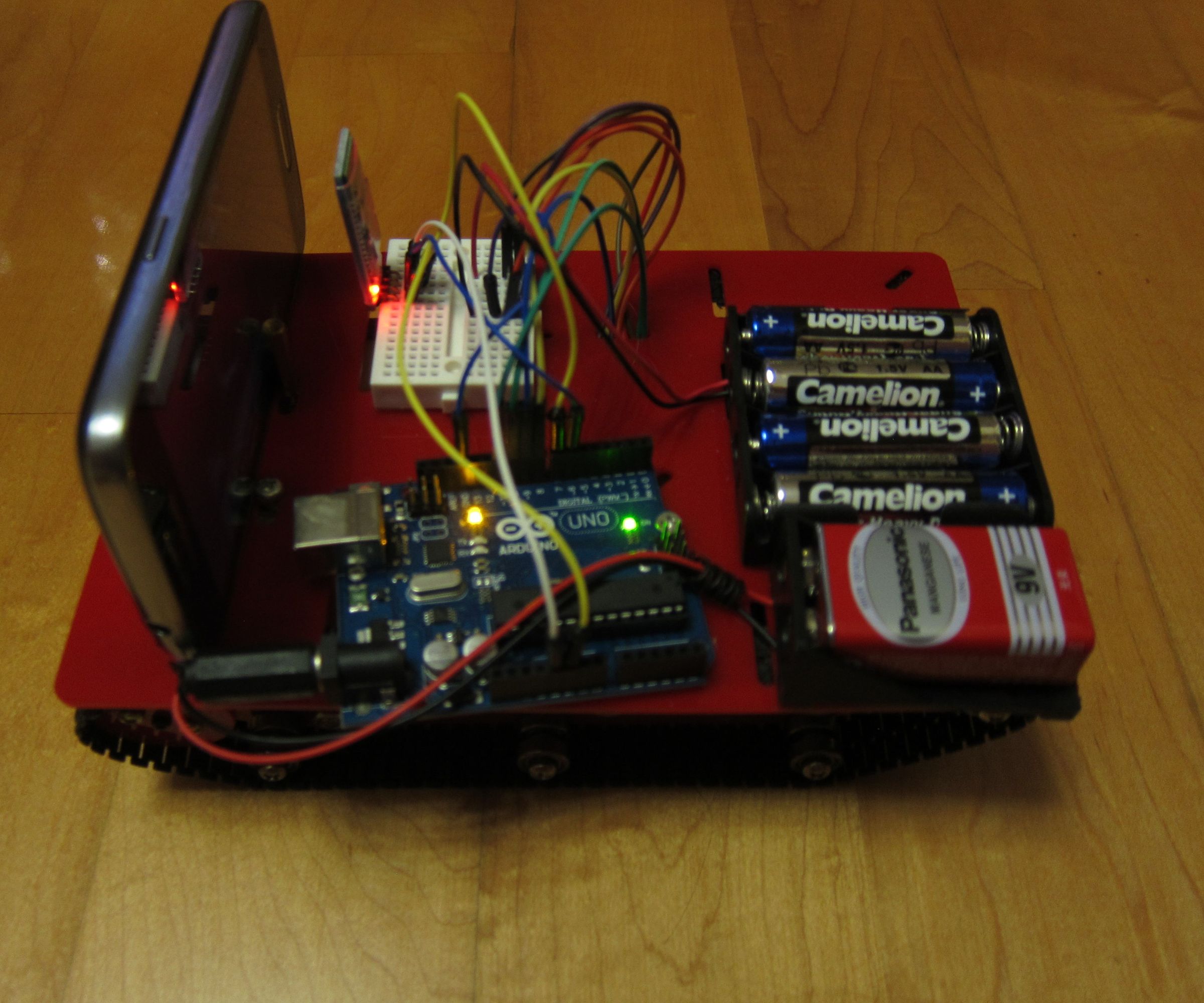 My Fifth Project: Smart Tank Chassis With Live Monitoring
