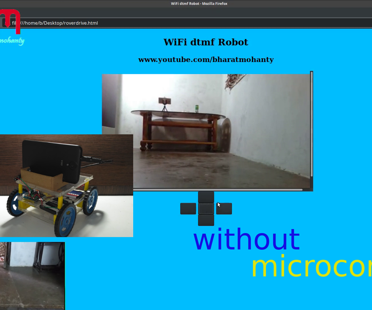 WIFI DTMF ROBOT