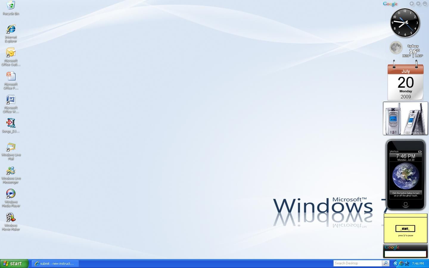 How to Make Your Windows XP Desktop Look Cool! and Sorta Vistalize It and Its All FOR FREE