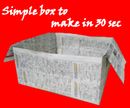 Simple box to make in 30 seconds !!