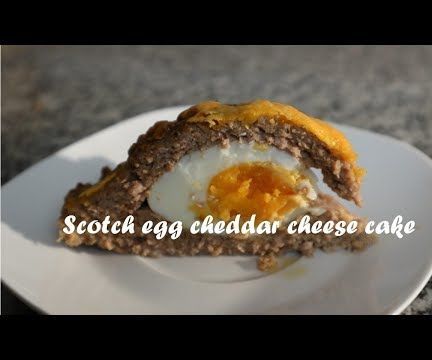 Scotch Egg Cheddar Cheese Cake Recipe