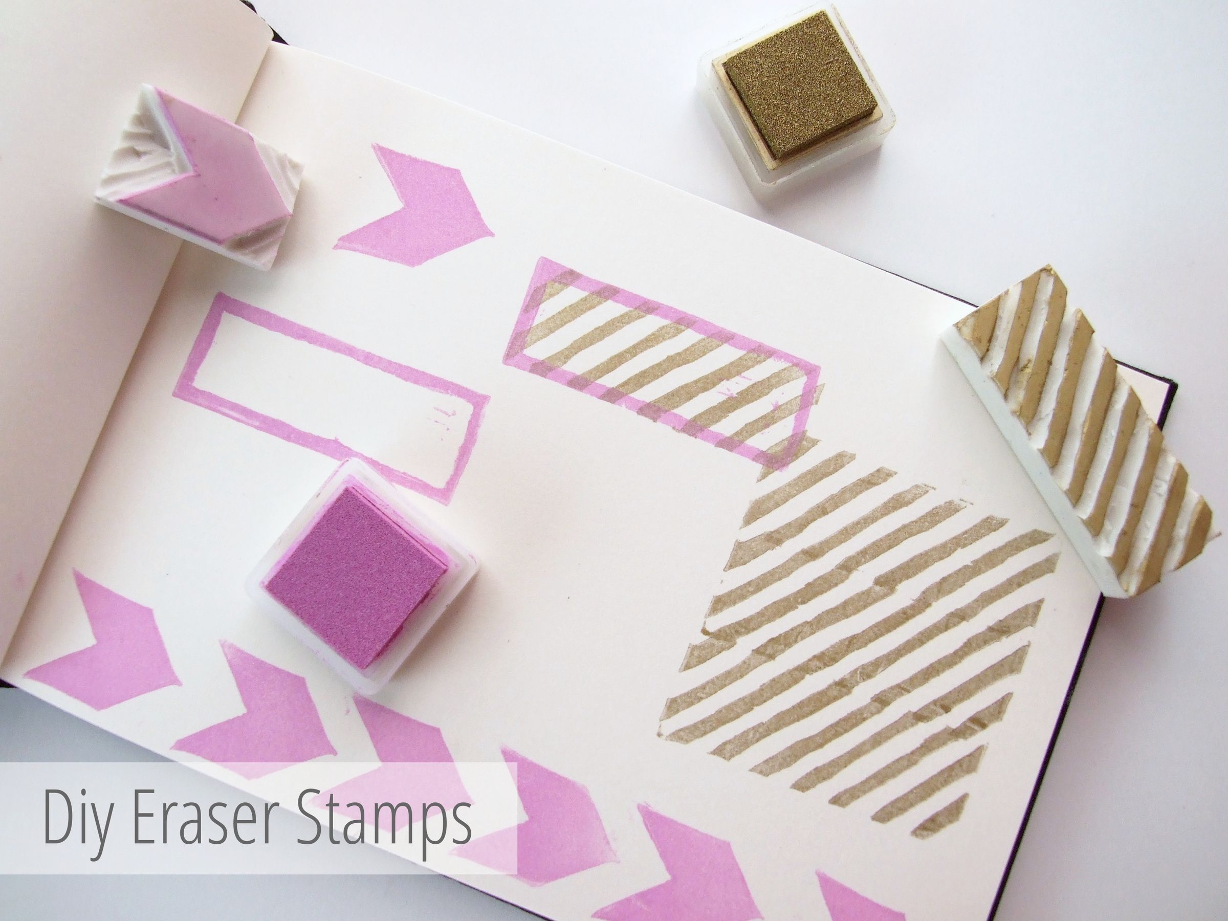 Make Your Own Diy Custom Eraser Stamps.