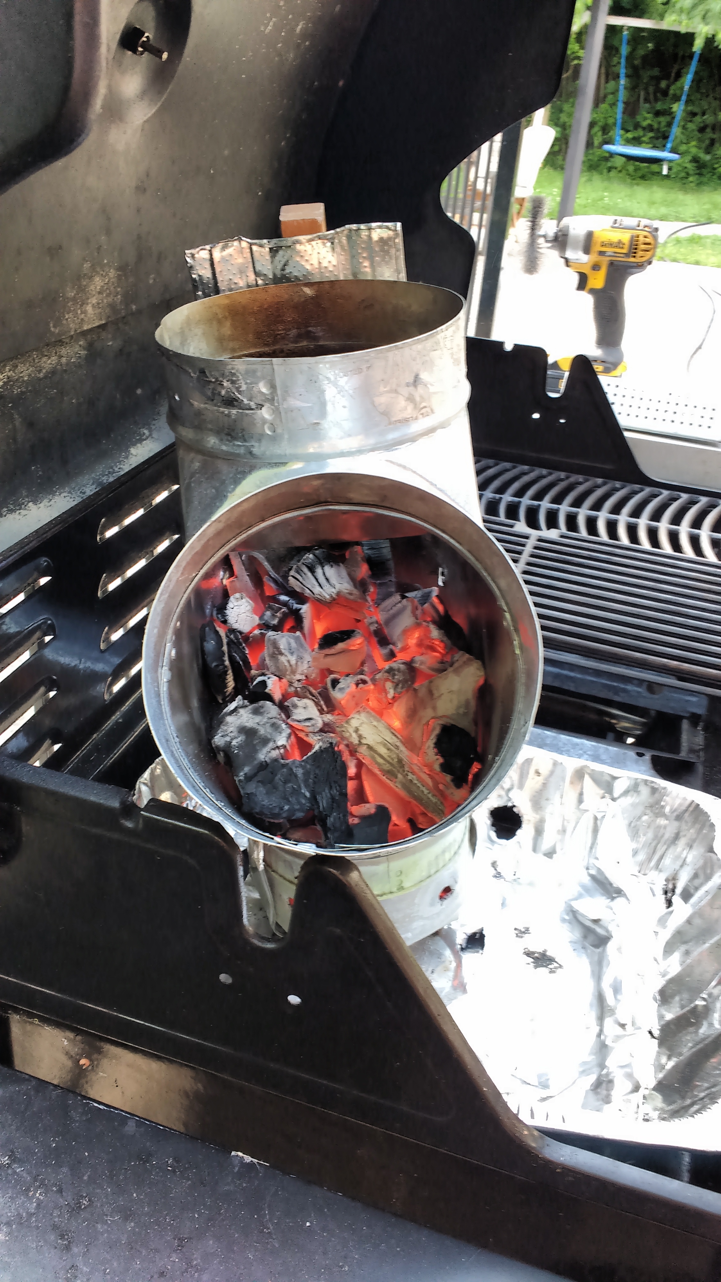 Lump Charcoal Chimney 5 Steps Instructables