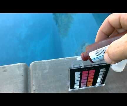  Testing Chlorine Level on Swimming Pool