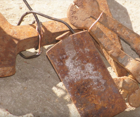 Baking Soda Rust Remove