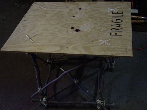 Fragile Twig and Twine Table