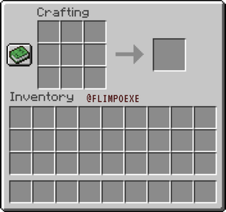 Place Cobblestones on the Crafting Table