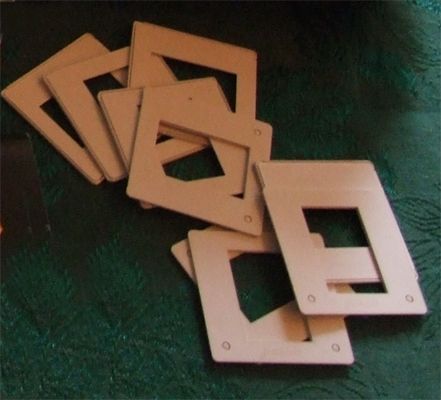 Mosaic Tile Poster Using Slide Mounts