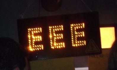 EEE Reborn – Flashing LED Sign
