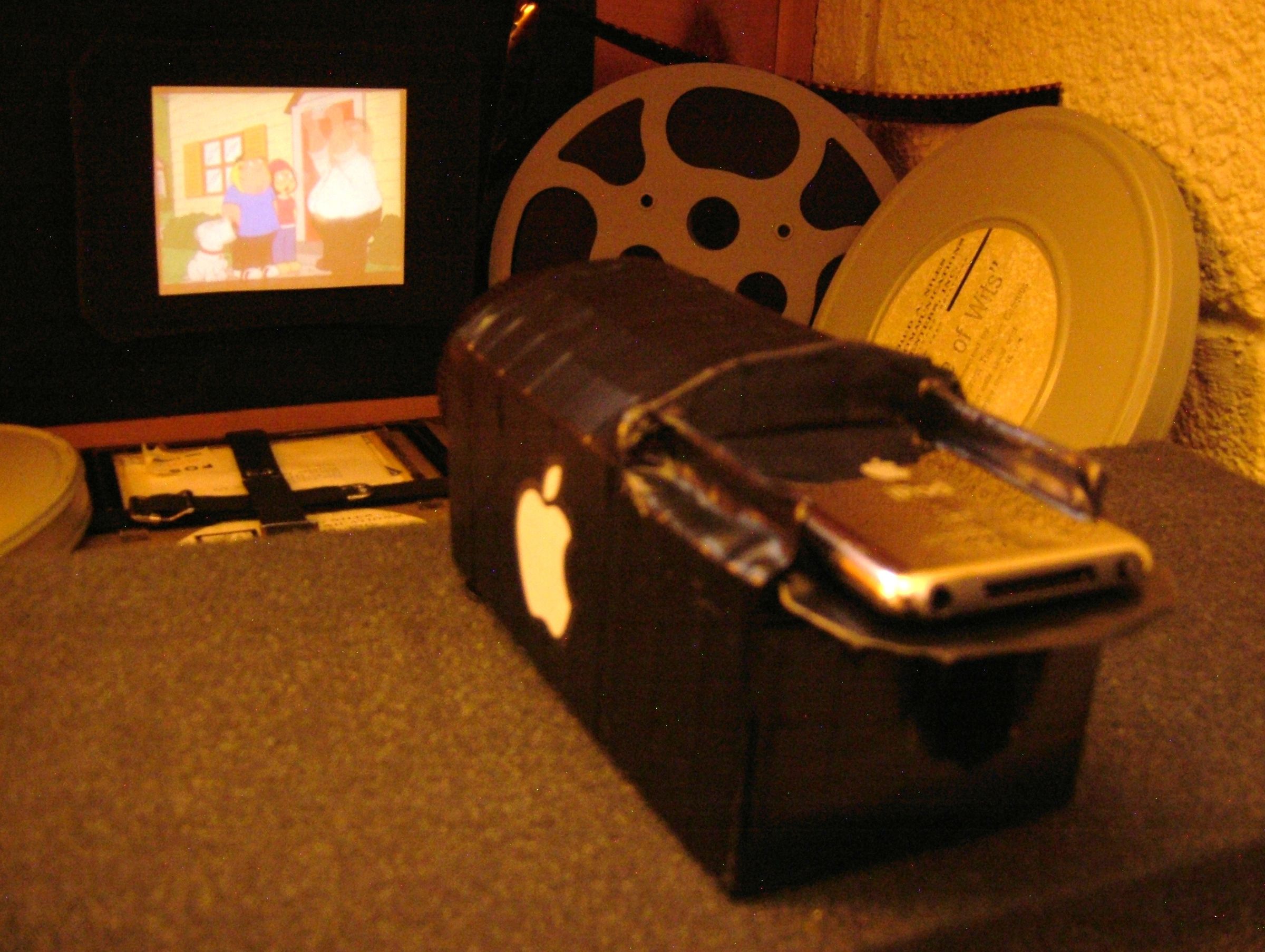 Make an iPod Video Projector