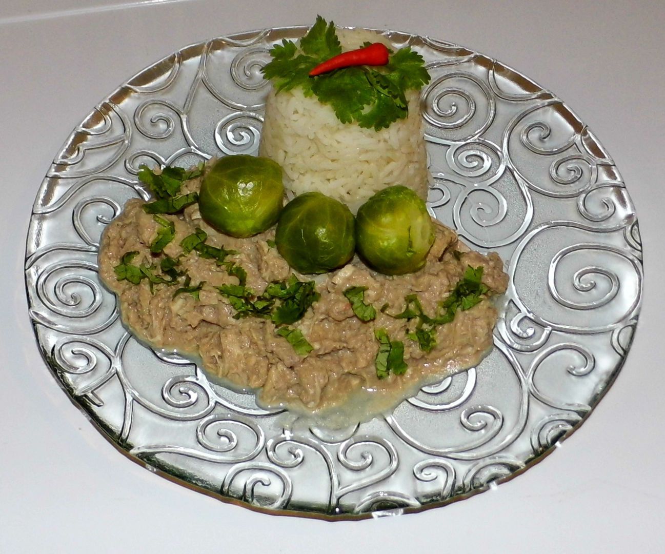 Chicken in Walnut Sauce