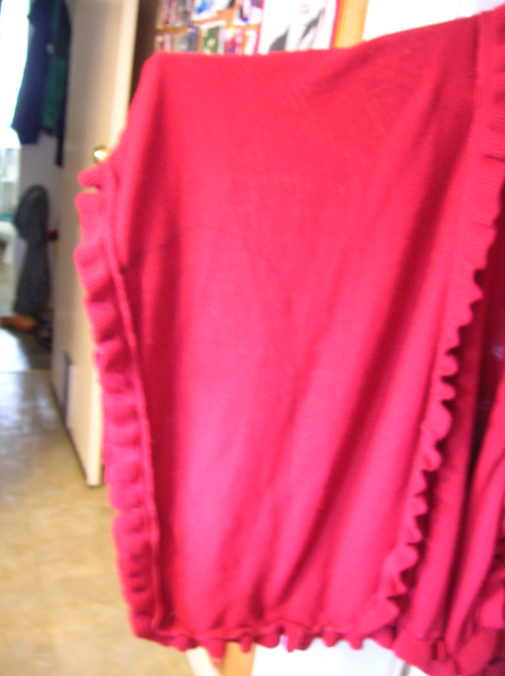 how to wear a sweater shawl