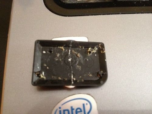 How to fix a keyboard key with sugru