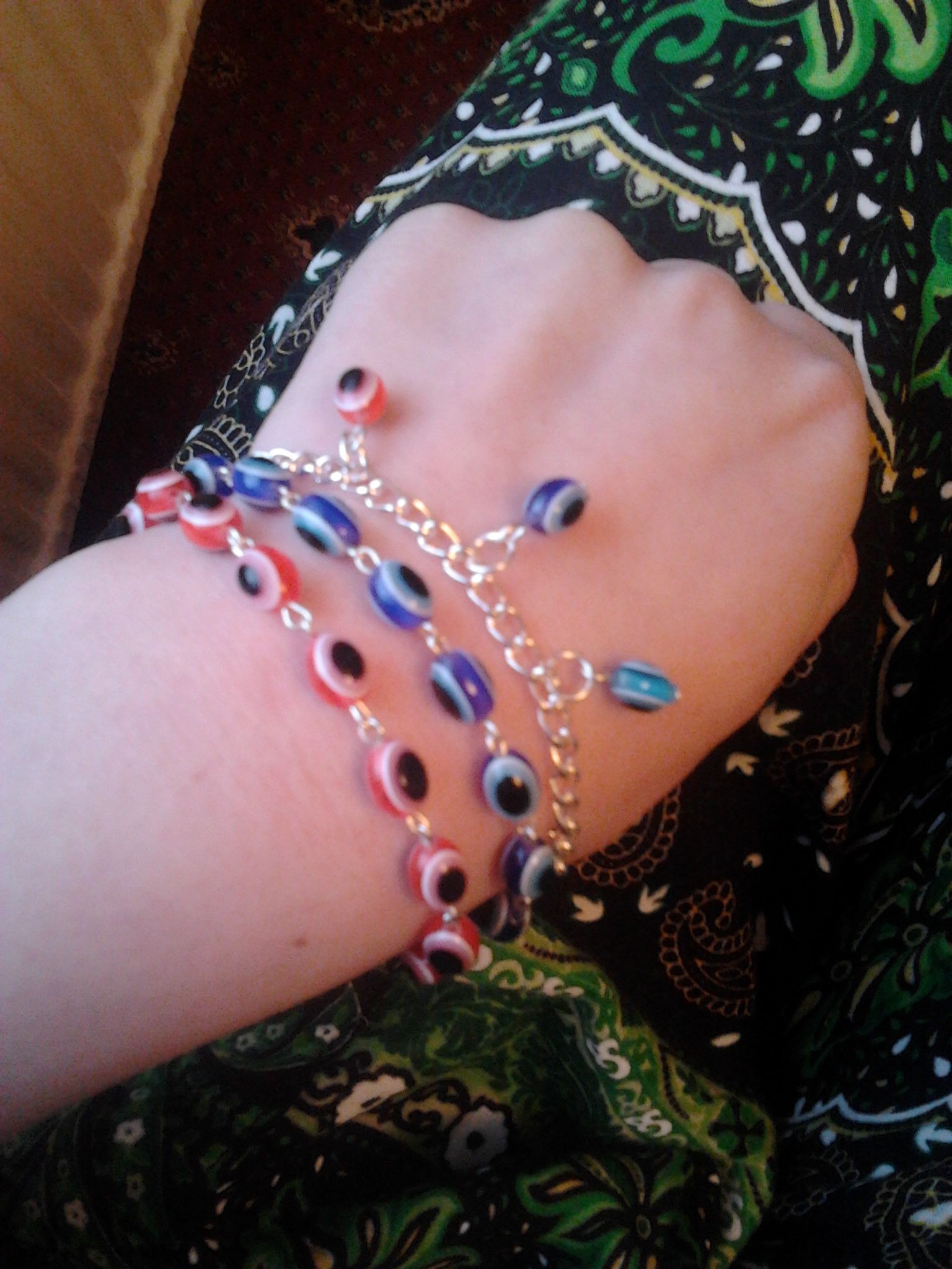 Evil Eye Beaded Bracelet
