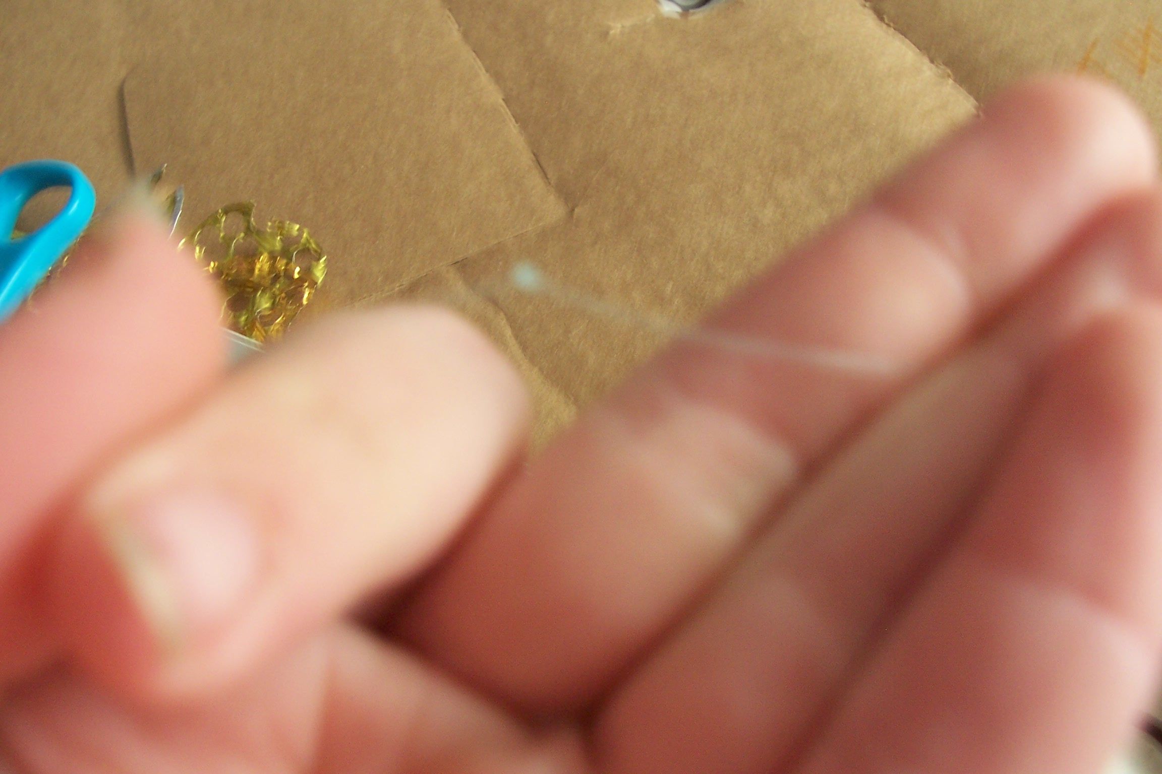 Chocolate Coin Wrapper Earrings! 9 Steps Instructables