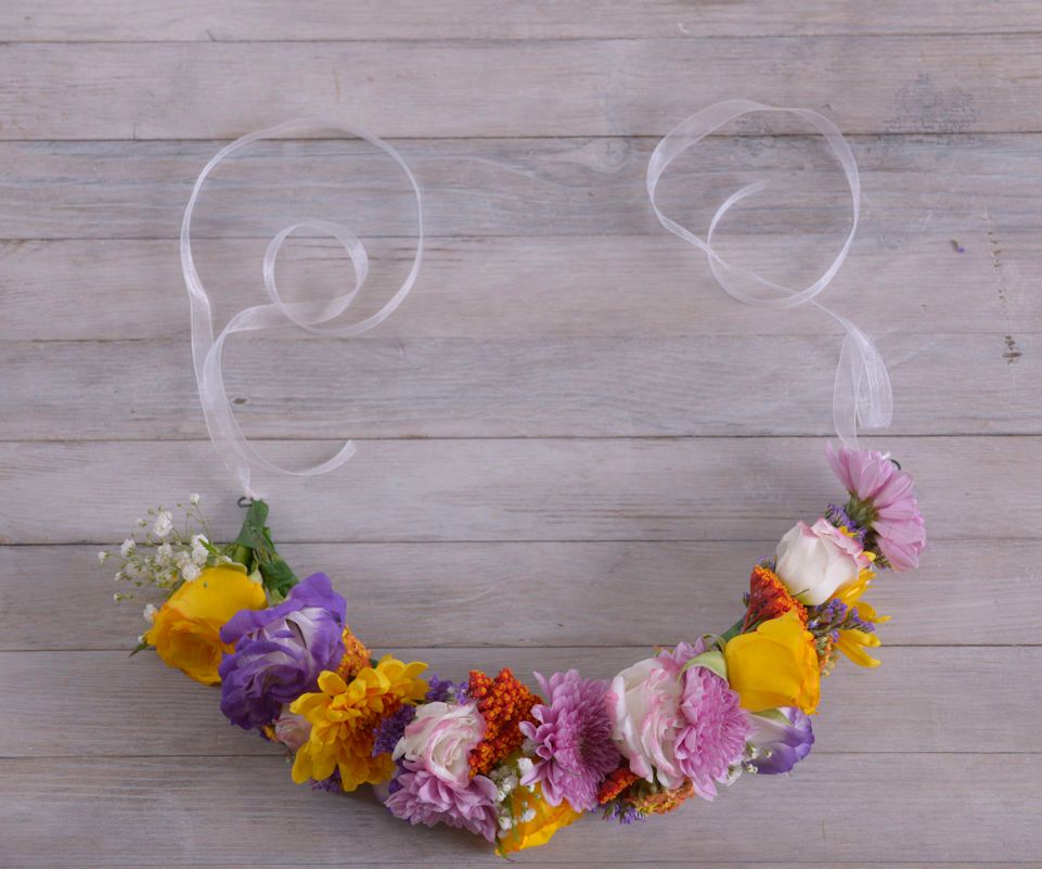 DIY With Flowers: Spring Flower Crown