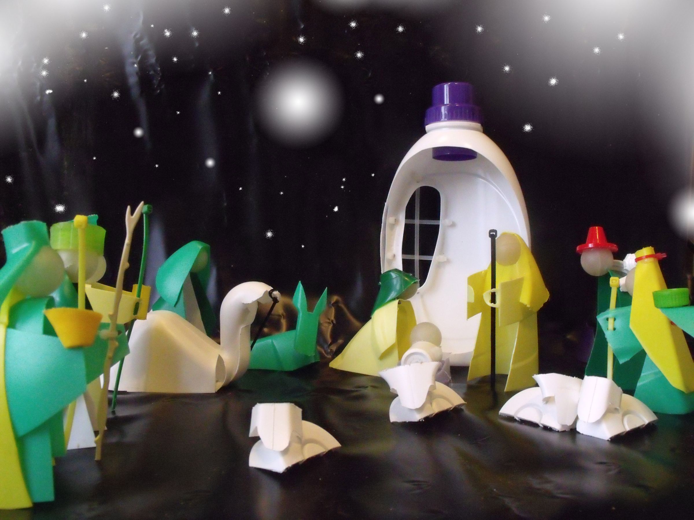 Unorthodox Nativity, Gabriel's Message in a Plastic Bottle