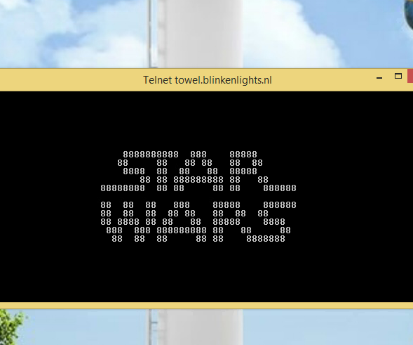 Watch " STAR WARS " on Command Prompt