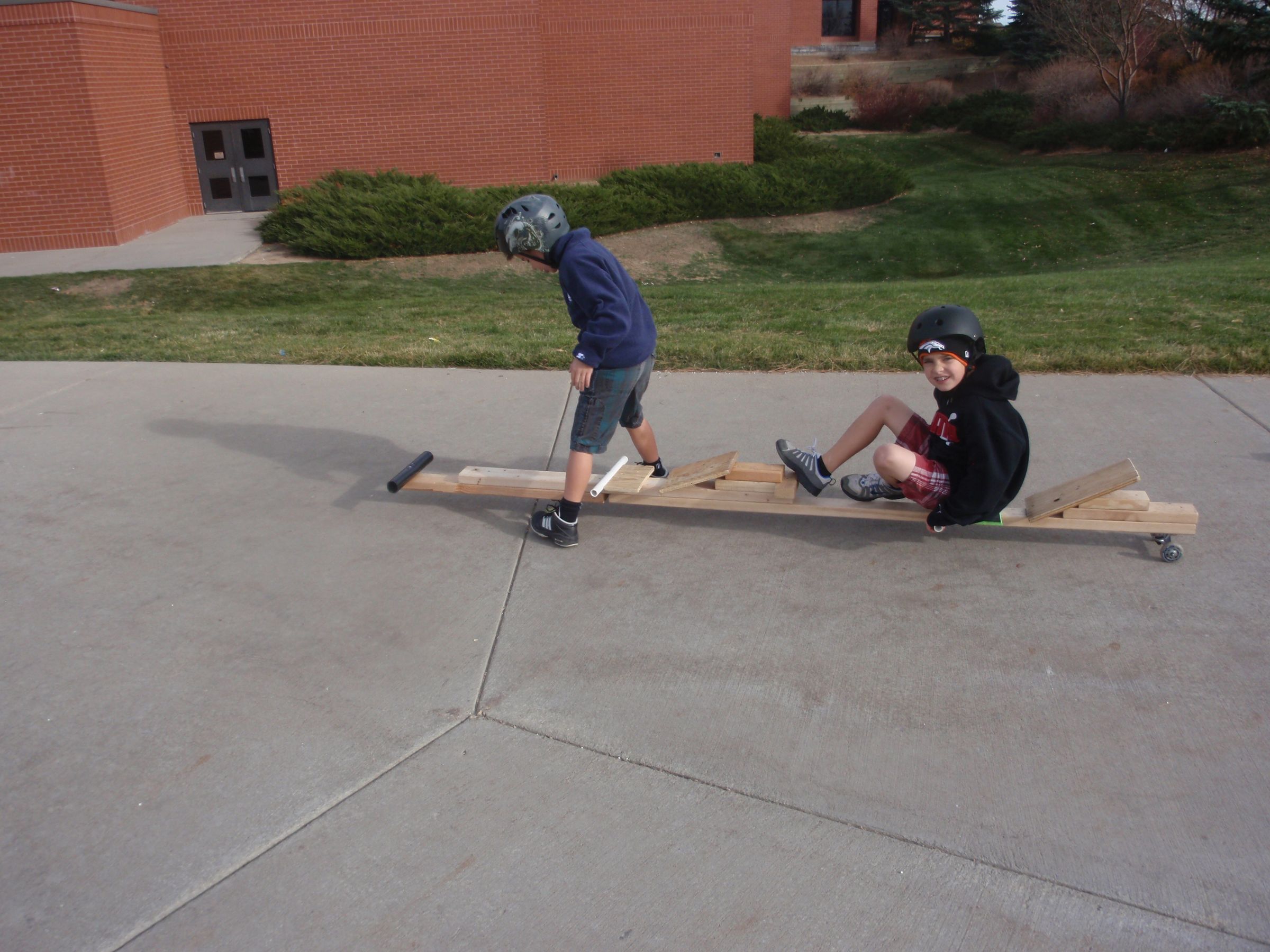Two Person Street Luge