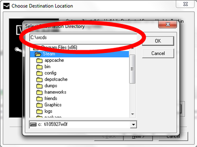 Download and Install the Half-Life Dedicated Source Update Tool.