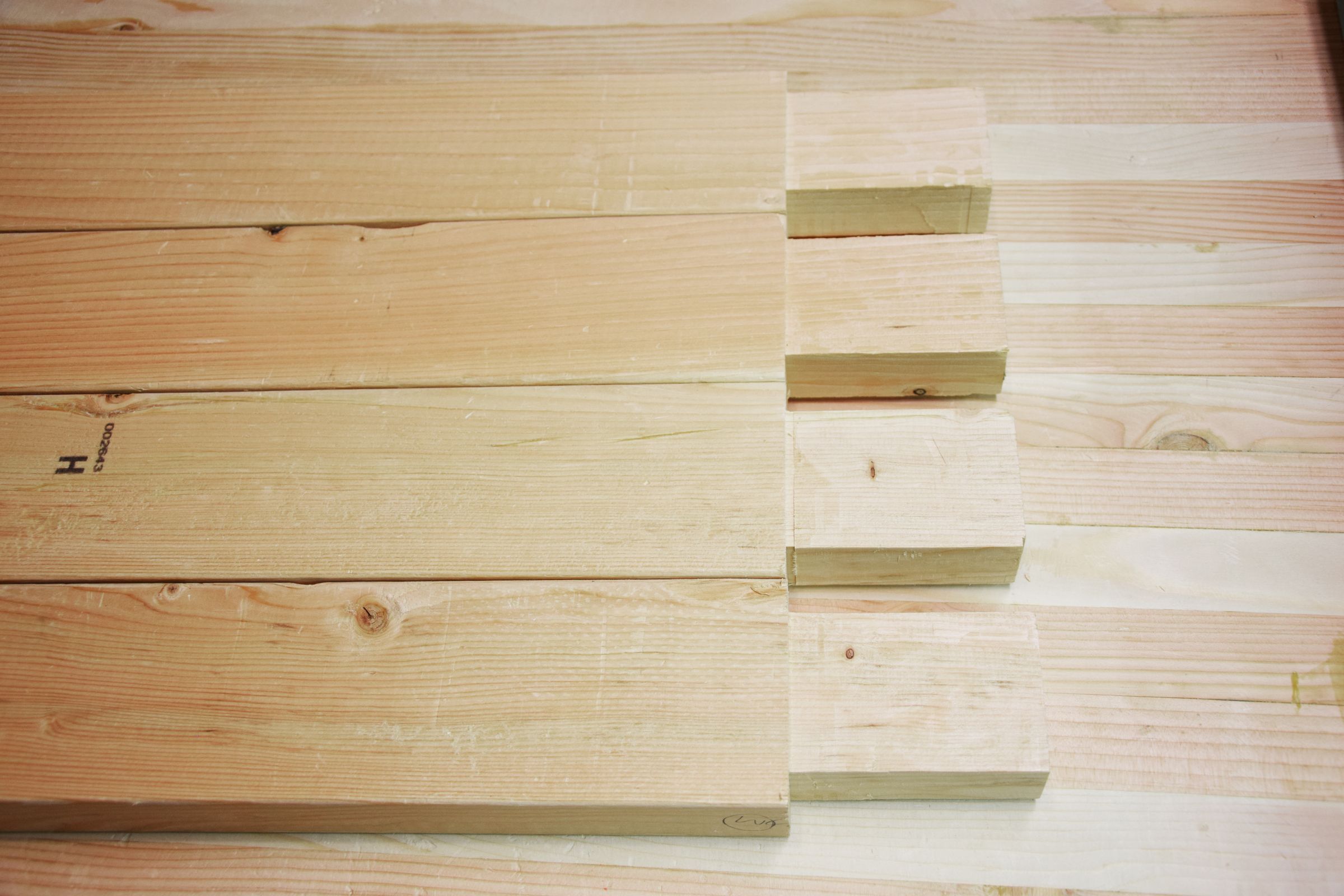 Cut Relief for Wedged Tenon