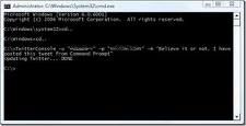 How to Make Look As If Your Computer (fake) Crash Command Prompt