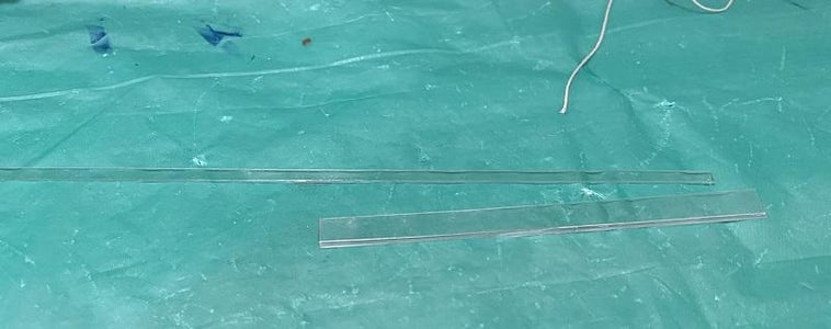 Plastic Triangle Support - Outside 