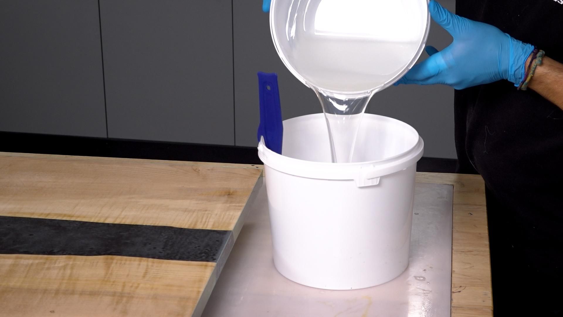How to Resin Flood Coat a High Gloss Epoxy Coating Onto Wood and Other
