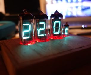 VFD-Tube Thermometer