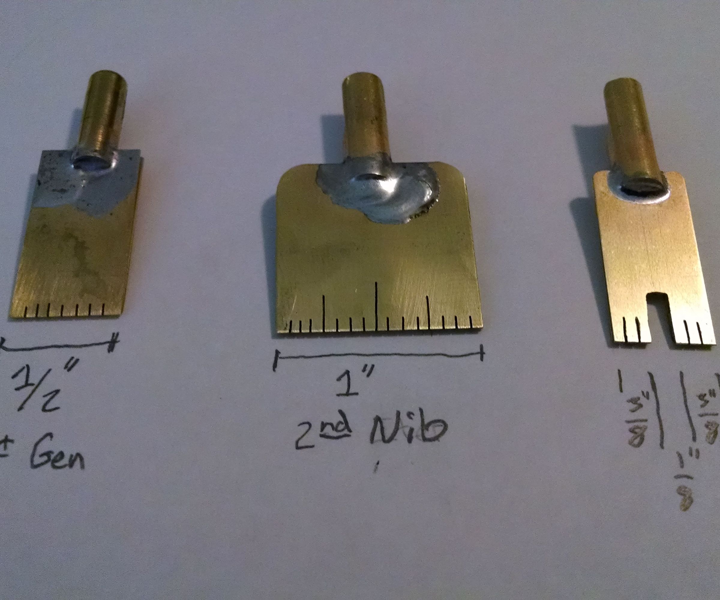 DIY Calligraphy Nibs