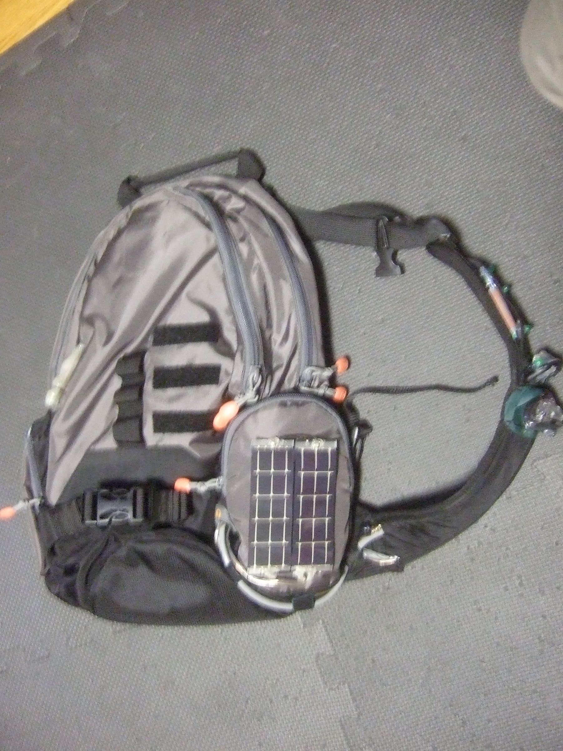 Solar LED Bike Bag
