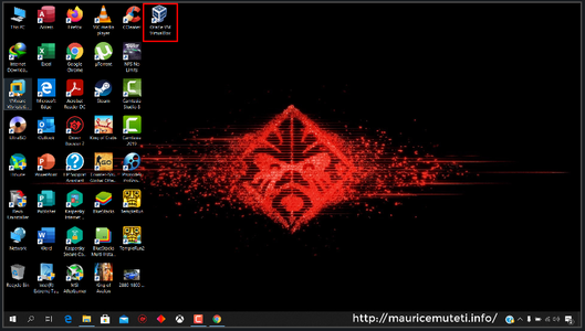 4. Start Virtualbox.(launch the Software and Click New in the Manager Window.)