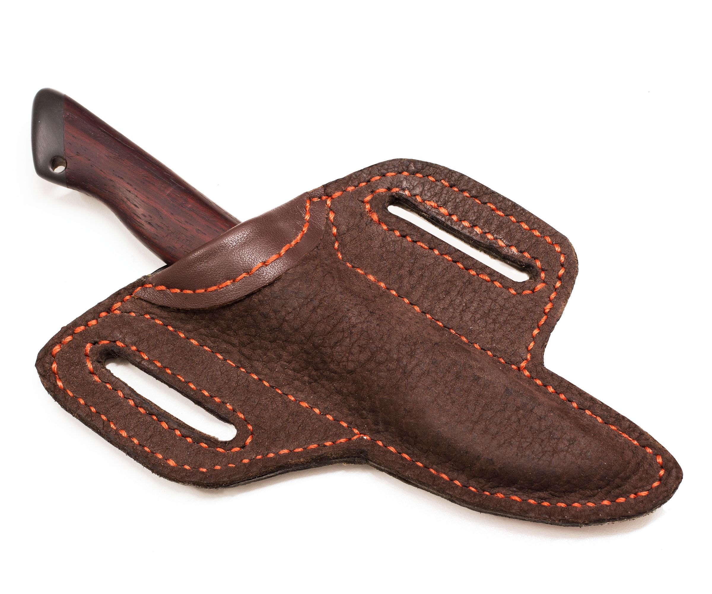 Buffalo Leather Sheath for a Carving Knife