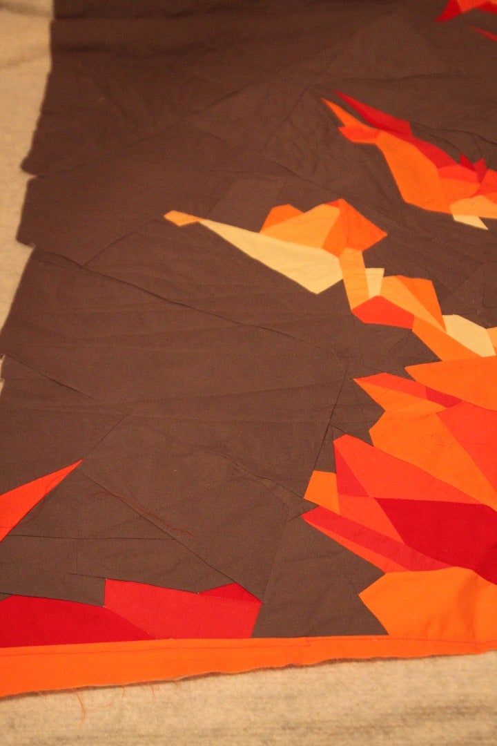Spray Basting Your Quilt for at Home Quilting! Get to Quilting!