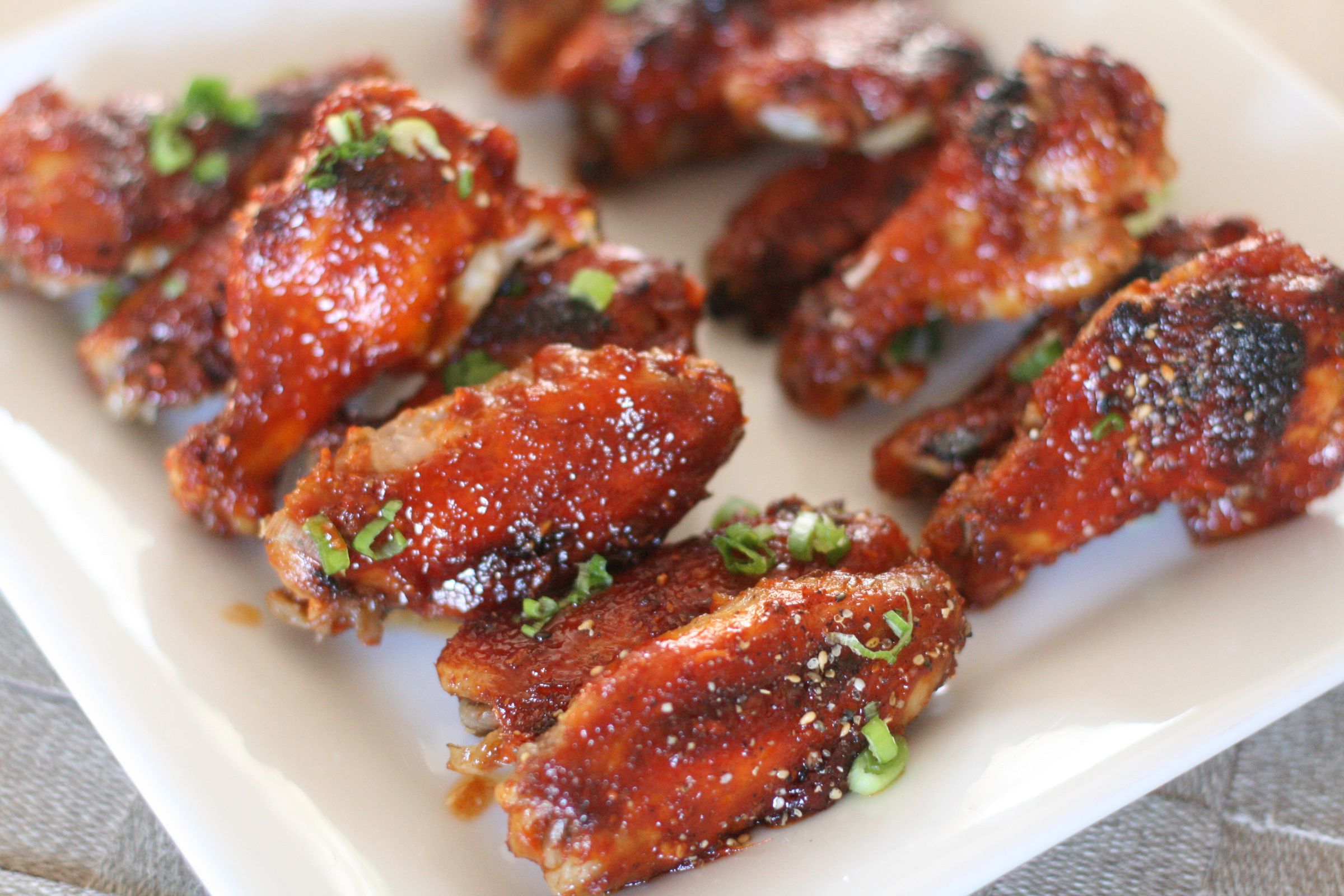 Korean-Style Spicy Chicken Wings