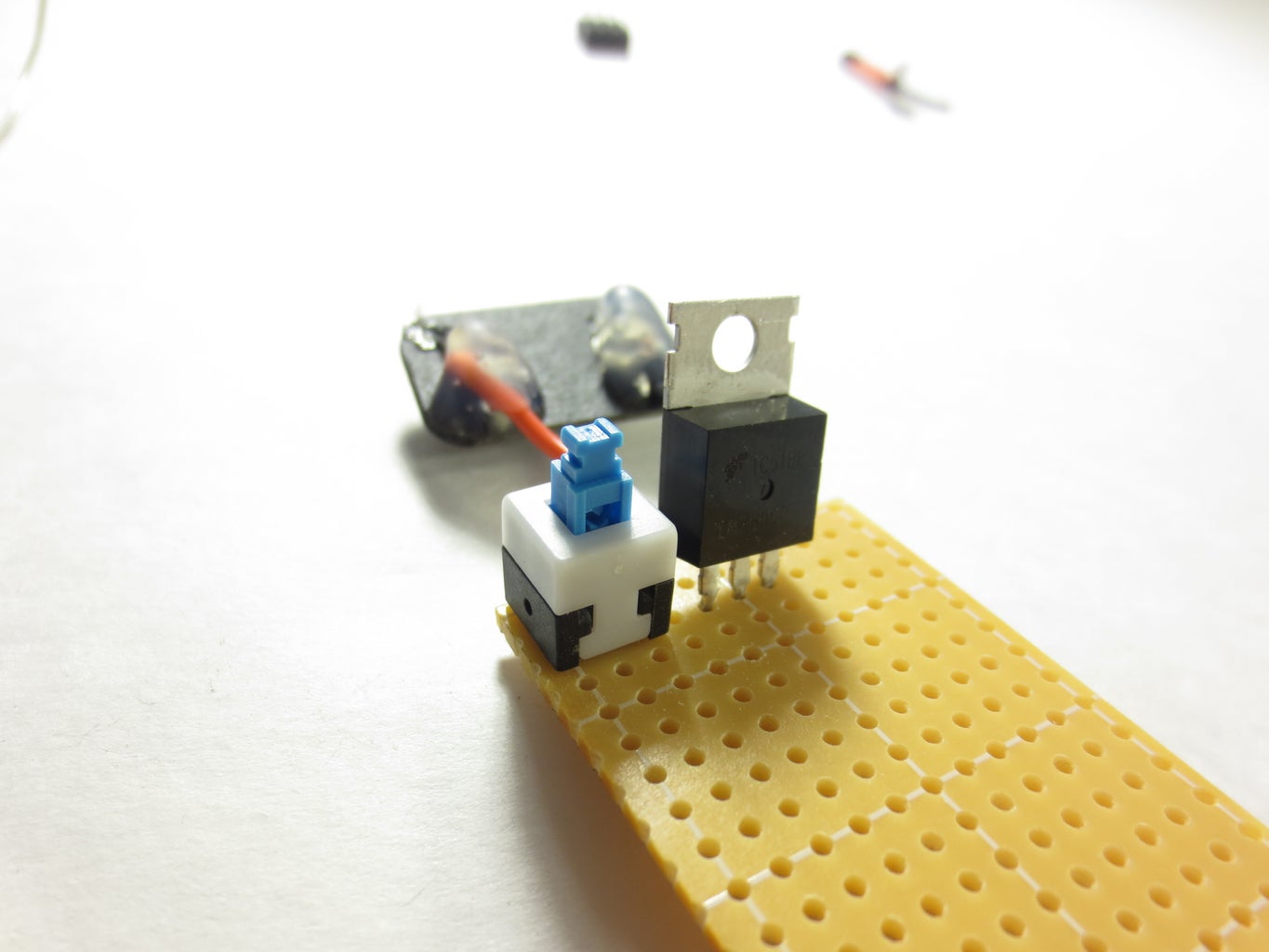 DIY Miniature Thermometer : 11 Steps (with Pictures) Circuit Diagram