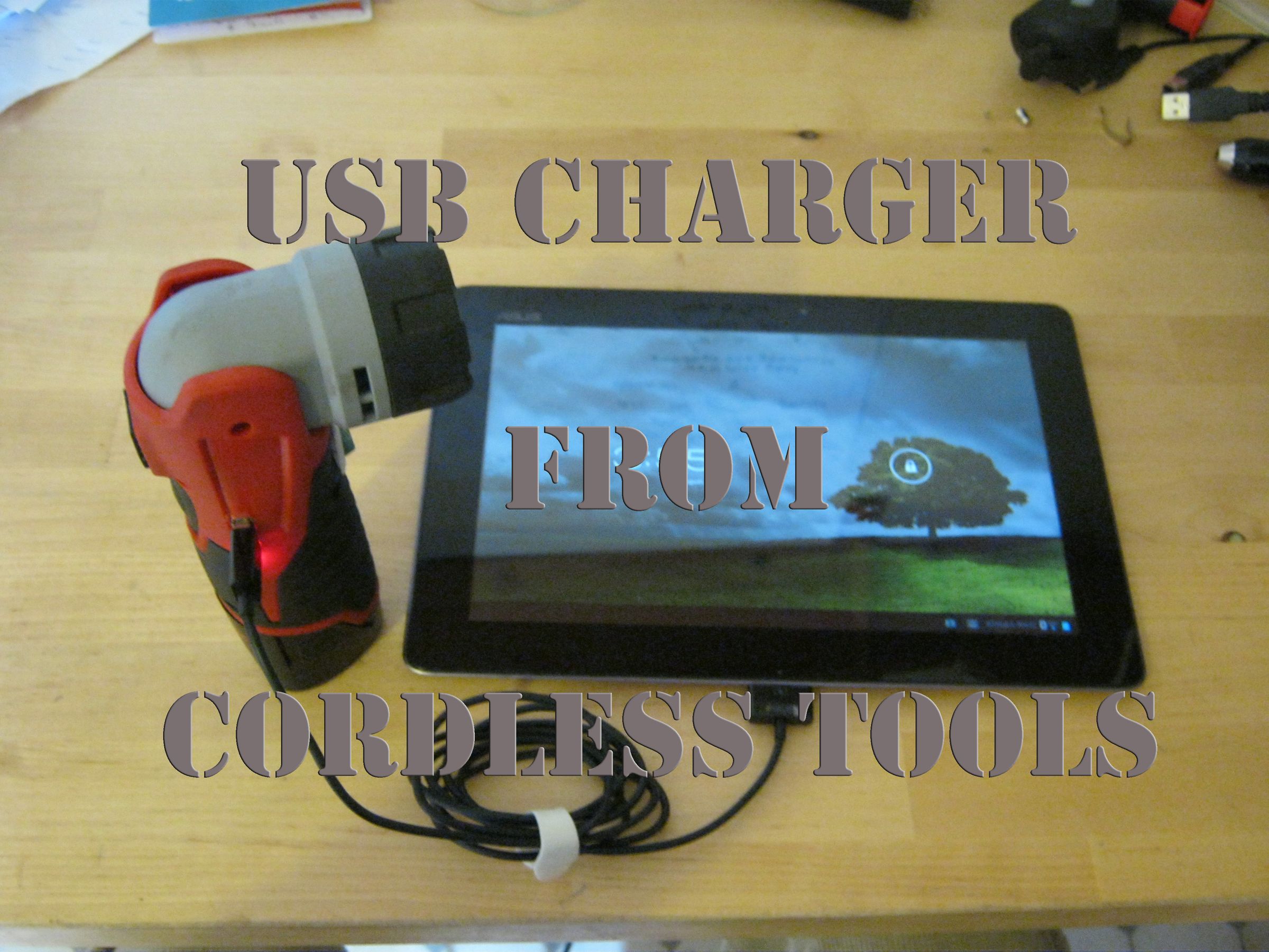 Power Tool USB Charger