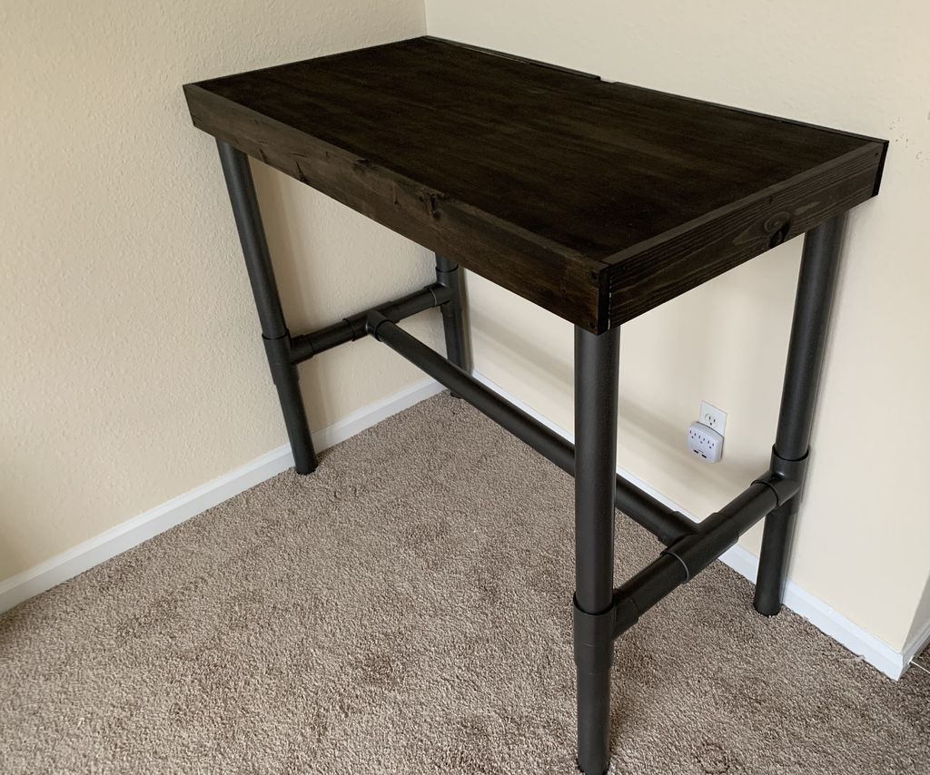 Homemade Standing Desk 11 Steps (with Pictures) Instructables