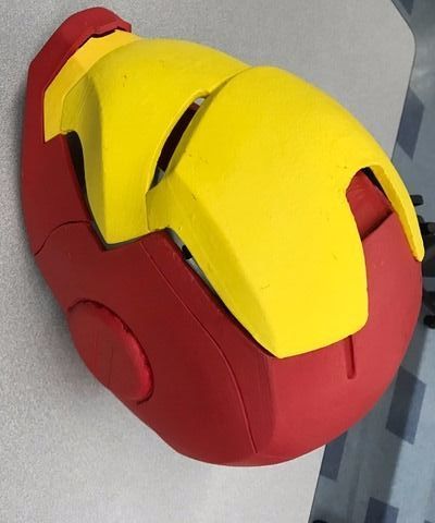 3d Printed Iron Man Helmet